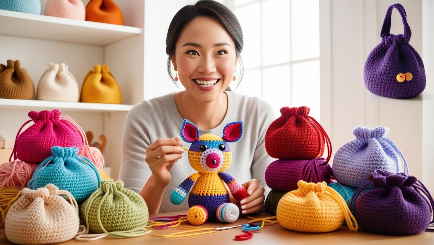 Lee más sobre el artículo Cómo monetizar tu pasión por el crochet, amigurumi y otras manualidades