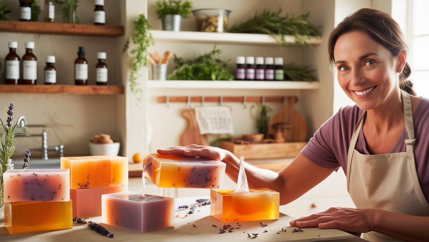 En este momento estás viendo Cómo hacer y vender jabones artesanales con éxito en 2025